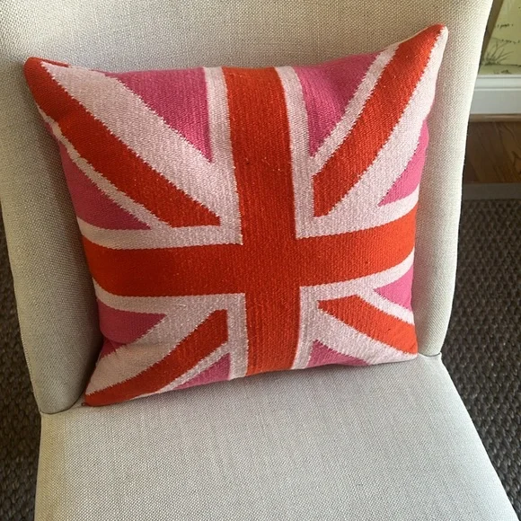 Jonathan Adler  UK Union Jack Accent Pillow - Picture 4 of 4